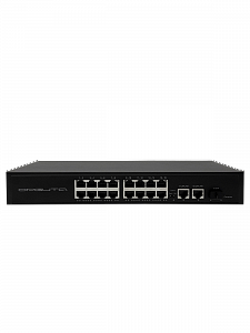 Коммутатор (свитч) на 16 POE ( 802.3af/at ) портов +2 Ethernet порта 1000Mbs + SFP 1000Mbs Орбита OT-VNP42